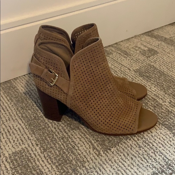 Sam Edelman open toe bootie, size 8, barely worn - Picture 2 of 5